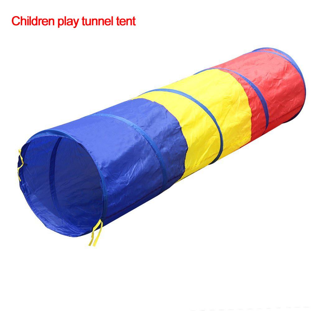 Kids 6ft Pop-up Play Tunnel Crawl Toy w/Carry Bag by Hide-n-Side FREE EXP SHIP! 