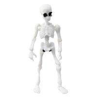 Skeleton Action Figure Halloween Skeletons Decor with Movable Arms Mini Skeleton Figurines Halloween Decoration for Haunted House Accessories Party Favors fitting