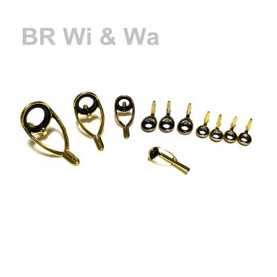 Gold KW Guide Set สำหรับ K-Series คู่มือการหล่อสองเท้ารุ่น KW Repair Rod Buiding BR Wi &amp; Wa