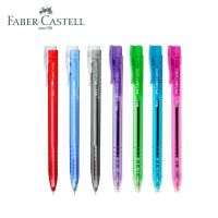 ปากกาลูกลื่น เฟเบอร์คาสเทลส์ รุ่น RX5 สีน้ำเงิน/ดำ/แดง ขนาด 0.5 มม. (Faber-Castell ball point pen) ปากกาเฟเบอร์ RX5 ปากกาลูกลื่นเฟเบอร์ ปากกาเขียนดี