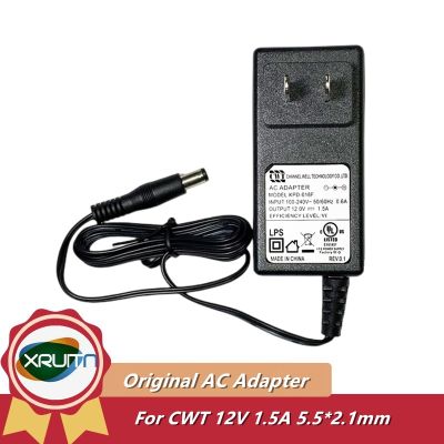 Genuine CWT Channel Well KPD-108F AC Adapter Charger 12V 1.5A 5.5x2.1mm Power Supply US Plug 🚀