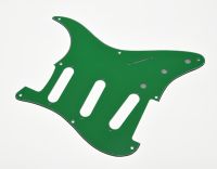 KR- USA Vintage 8 Hole ST Guitar Pickguard Scrach Plate Green 3 Ply