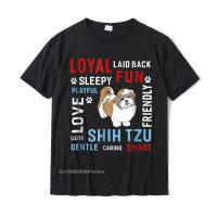 Love Gentle Smart Clever Shih Tzu Dog Men T-Shirt Rife Men Tshirts Cotton Tops &amp;Amp; Tees Leisure