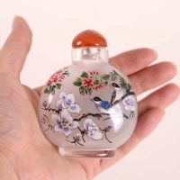 High-end Original Hand-painted inside-painted bottle snuff bottle ornaments Chinese style characteristic small business gifts abroad for foreigners commemorative handicrafts