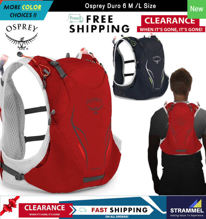 [100 Authentic] Osprey Duro 6 Men Hydration Vest For Trail Running
