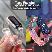 Strap Xiaomi Mi Band 5 Transparent - Strap Xiaomi Mi Band 6 5 4 3 Color Wrist - Aliexpress