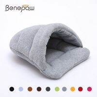 Benepaw คุณภาพ Warm House Cat 10สีขายร้อน Cozy Soft Cat Sleep กระเป๋าลูกแมวแบบพกพาฤดูหนาวฤดูใบไม้ร่วงสัตว์เลี้ยงแมว Xssml