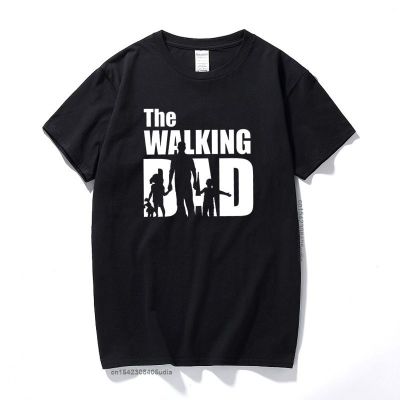 เสื้อยืดผู้ชาย The Walking Dad ตลกพ่อใหม่ Daryl ตาย