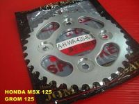 HONDA MSX125 GROM125 REAR SPROCKET (37T) "JOMTHAI" #สเตอร์หลัง 37ฟัน