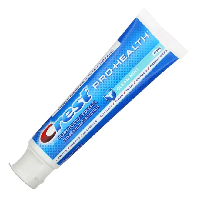 Crest, Pro Health, Toothpaste, Clean Mint, 4.6 Oz (130 G), Promote 