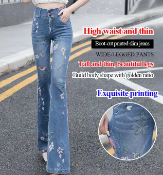 White Jeans Women Wide Leg Jeans High Waisted Baggy Classic Stretch Straight -Leg Denim Pants Relaxed Fit Long Pants at  Women's Jeans store