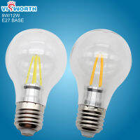 【✆New✆】 yanjina85828158 โคมไฟ E27tungsten หลอดไฟ Led 9W 12W หลอดบอลรูปลักษณ์ฟองใส Ac 110V 220V 240V สีขาวนวล/ไฟ Led สีขาวสำหรับบ้าน