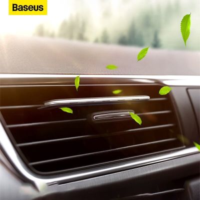 Baseus น้ำหอมน้ำหอมปรับอากาศในรถยนต์สำหรับแอร์รถยนต์อัตโนมัติระบายสเปรย์ปรับอากาศก้อนหอมกระจายคลิปปรับอากาศ