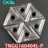 10PCS TNGG160404L-P TNGG 160404L P Cermet แทรก Slotting แทรกเครื่องมือภายนอกเครื่องมือกลึง CNC เครื่องตัดเครื่องมือสำหรับเหล็ก