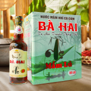 Thùng Mắm Lú Cá Cơm Bà Hai  6 Chai Thủy Tinh X 500ml