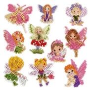 Tranh đính hạt đá sticker 3D mini siêu hạt dẻ cho bé một tranh có 12 hình