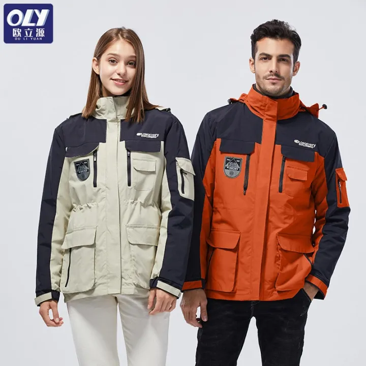 cod-jacket-mens-three-in-one-windbreaker-detachable-autumn-and-winter-womens-coat-outdoor-mountaineering-printed