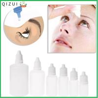 QIZUI 1/5pcs 5/10/15/20/50/100ml เครื่องมือหัตถกรรม ตัวอย่างของเหลว ยาหยอดตา สมุดภาพ พลาสติกเปล่า กาว Applicator ขวดบีบ ม้วนกระดาษ