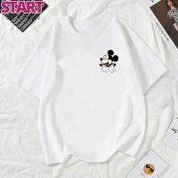 START Cosco เสื้อยืดผู้หญิงสาวลายการ์ตูนน่ารักโอเวอร์ไซส์A006