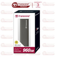 External SSD 960GB  -Transcend - รับประกัน 3 ปี - มีใบกำกับภาษี