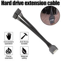 15 Pin SATA Power Extension Cable for Computer Hard Disk Interface Power Cord 1 to 1 2 3 4 5 Splitter Adapter Expansion Cable