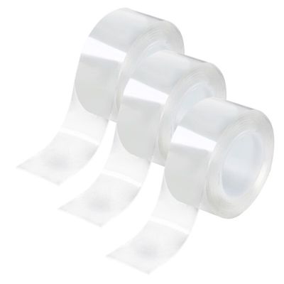 50MM Wide Reusable Non-marking Nano Tape 1/2/3/5M Strong Adhesive Transparent Double-sided Tape Waterproof Cleaning Household Adhesives  Tape