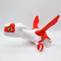 Latias Pokemon 30ซม. ตุ๊กตาของเล่น Kawaii ญี่ปุ่น Latias อะนิเมะตุ๊กตาผ้ากำมะหยี่ผู้พิทักษ์เทพเจ้าแห่งของขวัญวันเกิดเด็กน้ำในเมือง