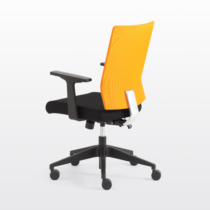 modernform-เก้าอี้สำนักงาน-รุ่น-pi-สีส้ม-แขนปรับระดับไม่ได้