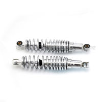 2 Pcs Universal Silver 320mm 280mm Rear Shock Absorber Suspension for Motorcycle Monkey Bike Z50 DAX JC70 Motorbike Scooter