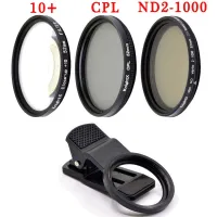 KnightX Professional  Phone Camera Macro Lens CPL Star Variable ND Filter all smartphones 37mm 49mm 52mm 55mm 58mm colse up Smartphone Lenses