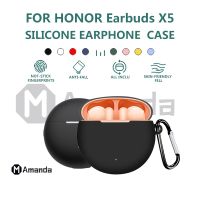 RY01 FOR HONOR Earbuds X5 CASE / LCHSE X5S CASE TWS case Silicone Case Cover series Dust-proof Protective Case for Earbuds X5 / LCHSE X5S Wireless Earbud Cases