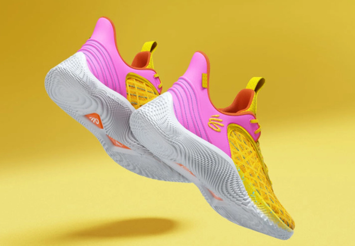 under armour curry yellow women