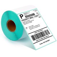 Waterproof 4x6" Direct Thermal Shipping Label Easy To Tear Pack of 350 Labels  Commercial Grade Fax Paper Rolls