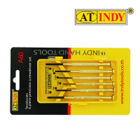 AT INDY 6Pcs. Precision Screwdriver Set  ไขควงซ่อมนาฬิกา 6 ตัวชุด A60