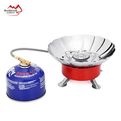 SV10 Outdoor Picnic Hiking Supplies Ultralight Gasoline Burner Survival Cooking Tool Portable Propane CookerGas Camping Stove