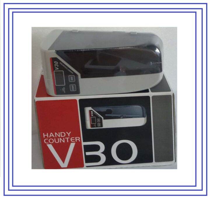 Portable Bill Counting can be operated with batteries V30 Handy bill