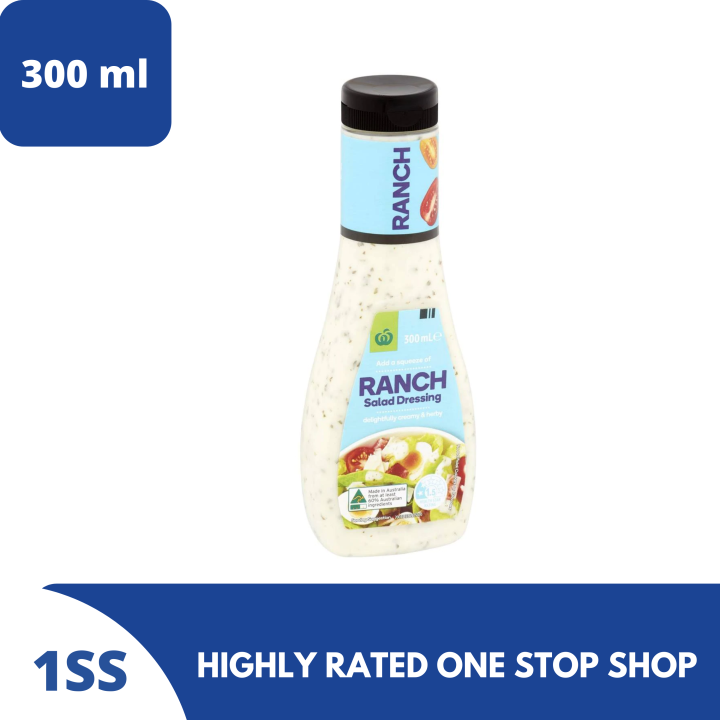Woolworths Ranch Salad Dressing, 300ml Lazada PH