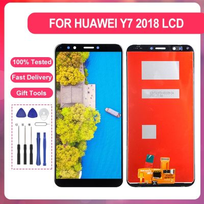 5.99 Inch Y7 2018 Display For Huawei Y7 Prime 2018 Lcd Touch Panel Digitizer Y7 Pro 2018 Screen Assembly With Frame