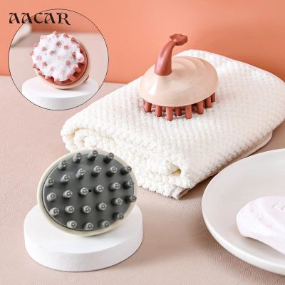 ₪❇❂ Silicone Shampoo Head Scalp Massage Brush Silicone Body Brush Hair Washing Comb Bath SPA Shower Brush Massage Brush Hair Brush