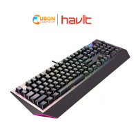 KEYBOARD คีย์บอร์ด HAVIT KB872L MECHANICAL BLUE SWITCH รับประกัน 1 ปี