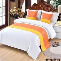 【Ready】? d bed end scarf high-end Ce sle bed scarf hotel-specific light luxury bed towel bed mat