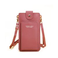 Simple Small Crossbody Bag License Card Bag Shoulder Bag Messenger Wallet For Touch Screen Card Holder Phone Bag For Unisex