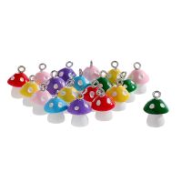 Mushroom Charms Jewelry Making