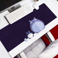 My Neighbor TOTORO Cartoon Pad Large Black Gaming Mouse Pad Mousepads Gamer 900x400mm Rubber Keyboard mousepad Mats laptop Desk Pad Mat gift