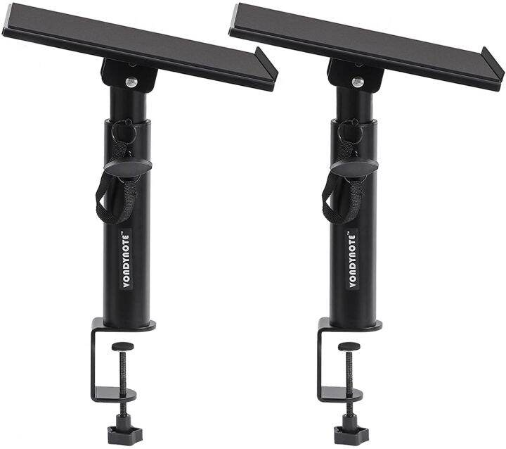 Vondynote Studio Monitor Stands Pair Heavy Duty Desk Clamp Speaker ...