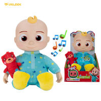 CoCoMelon ตุ๊กตานุ่มนิ่มสำหรับ Baby12,ตุ๊กตาผ่อนคลายก่อนนอนร้องเพลงดนตรีตุ๊กตาเจเจตุ๊กตาเจเจนุ่มสำหรับชุดหัดเดินสำหรับเด็ก