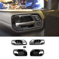 5 Piece Car Door Handle Bowl Cover Trim Accessories ABS for 1500 1500 2019-2022