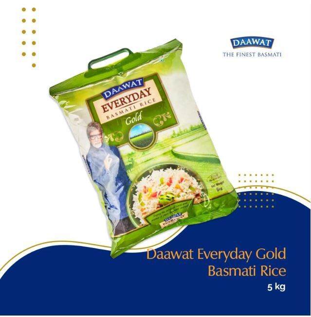 DAAWAT EVERYDAY GOLD BASMATI RICE 5KG Lazada PH