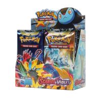 ในสต็อก Pokemon TCG: Scarlet &amp; Violet Evolution Booster กล่อง 324 ชิ้น/กล่อง Pokemon การ์ดของเล่นเด็กของขวัญ-fkldqyfiopgjf