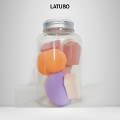 Lọ 8 mút trang điểm LATUBO mix nhiều loại cao cấp màu ngẫu nhiên Tido88